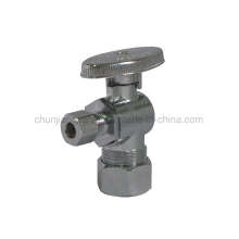 Compression Connection Quick 1/4 Turn Shutoff Angle Valve (QJ07)